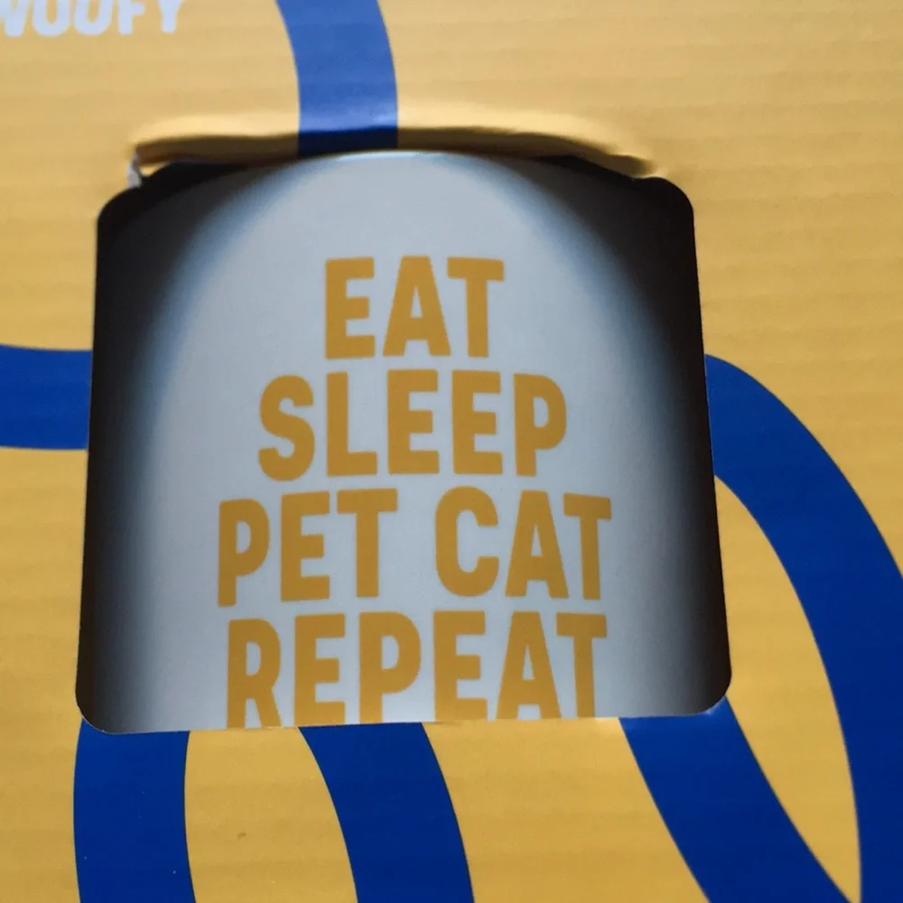 New Ceramic Mug & Pet Cat Bowl Boxed Gift Set